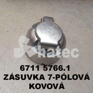 6711 5766 ZÁSUVKA 7-PÓLOVÁ, KOVOVÁ, ZETOR