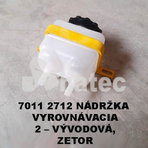 7011 2712 NÁDRŽKA VYROVNÁVACIA 2 – VÝVODOVÁ, ZETOR