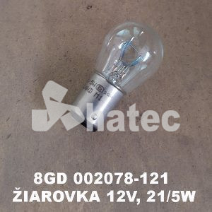 8GD 002078-121 ŽIAROVKA 12V, 21-5W ZETOR