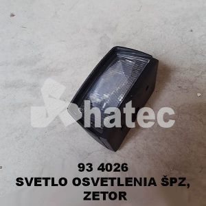 93 4026 SVETLO OSVETLENIA ŠPZ, ZETOR