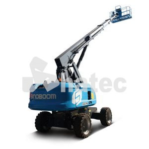 Sinoboom’s Articulating Boom Lifts include both diesel and electric driven models, with the primary feature being the highly flexible and convenient, multi-stage folding boom. Their articulation and rotation in particular allows this type of work platform to out-maneuver various obstacles and work at several points without the need to reposition the base…